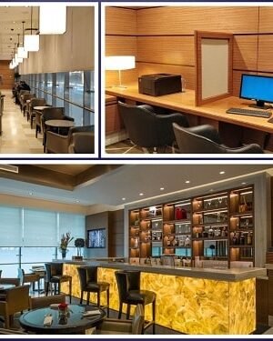 Ahlan Business Class Lounge at DXB T1